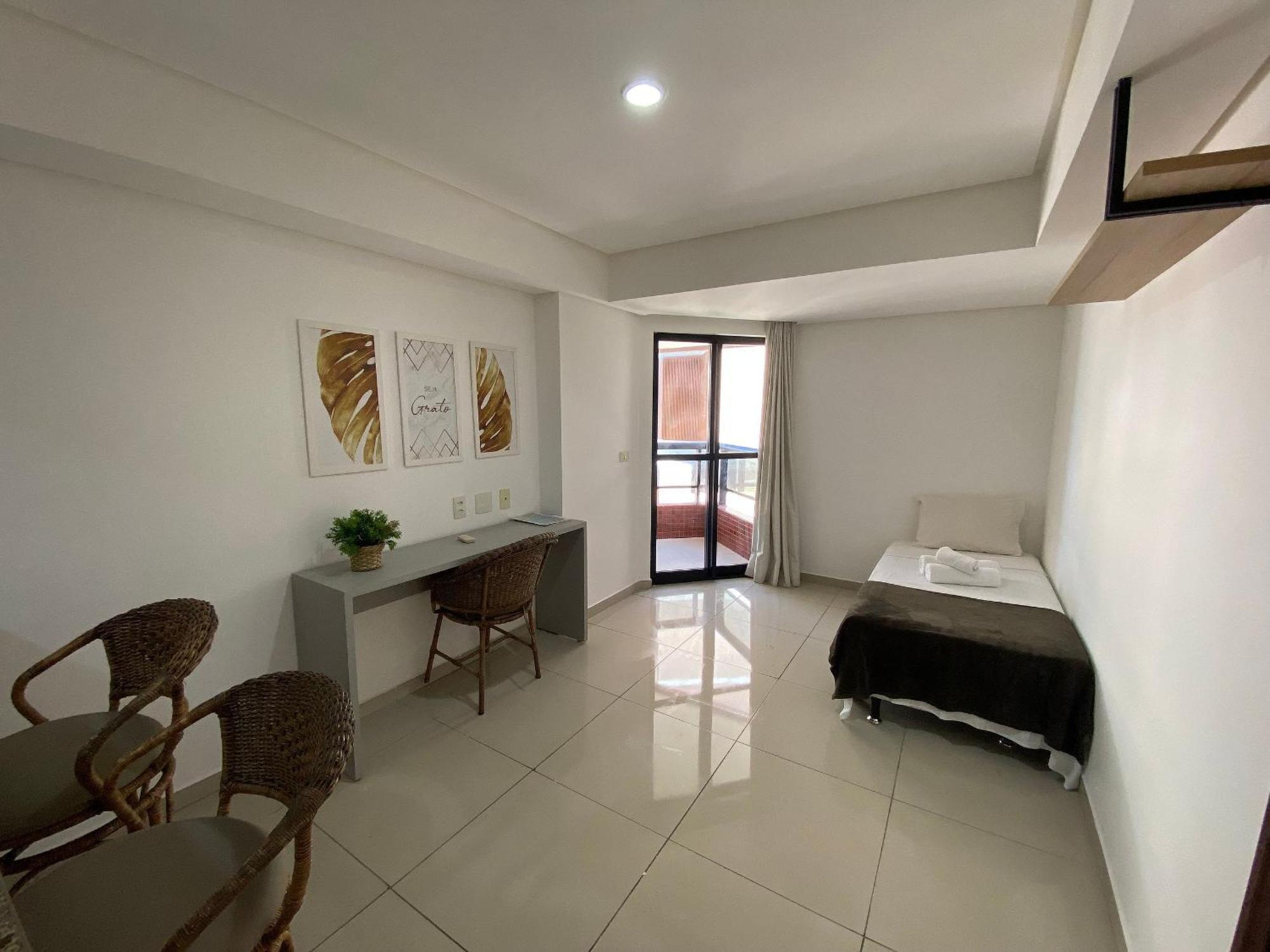 Bela Hospedagem - Marinas Flat - Excelente localização na orla de Cabo Branco João Pessoa Exterior foto
